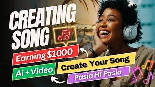 How to Creating Any Song | FREE |  AI Tools | Earn $1000 | Best Method