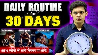 The Scientific Daily Routine for Students| Follow this for Next 30 Days| Prashant Kirad