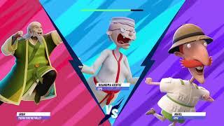 Iroh Vs Grandma Gertie Vs Nigel|Nickelodeon All-Star Brawl 2