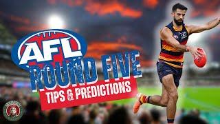 AFL 2025: Round 5 - Tips & Predictions!