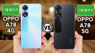 Oppo A78 4G Vs Oppo A78 5G   #Trakontech.