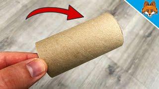 THIS is why you should NEVER throw away empty Toilet Paper Rolls  (GENIUS trick) 