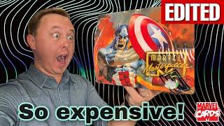 Opening most expensive 1990s Marvel Card Box | 1996 Marvel Masterpieces