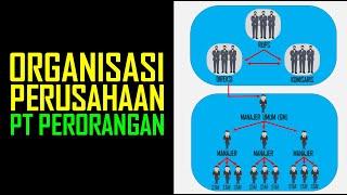 Cara Menyusun Organisasi Perusahaan (PT Perorangan)