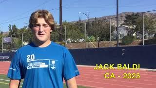 Rubio Long Snapping, Jack Baldi, October 2022