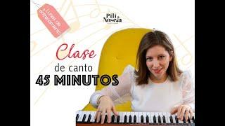 45 Minutos de CLASE DE CANTO!