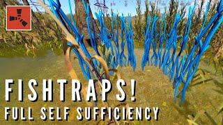 RUST Fish Traps - Infinite Food, LowGrade & Armour!