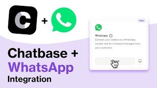 How to Connect Whatsapp To Chatbase (AI Chatbot Tutorial)