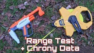 Range Test: Nerf Modulus StockShot (Plus Chrony)