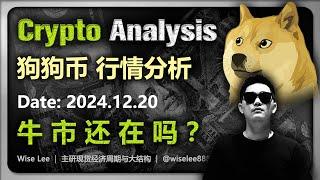 狗狗币行情分析2024.12.20 | 牛市还在吗 | 狗幣 | 币圈 | 比特币 | Bitcoin | 以太坊 | 狗币 | Dogecoin | 山寨币 | 山寨幣 | 牛市 | 加密货币