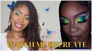 WATCH ME RECREATE | Carnival Makeup Queen | OCTOBER TAKEOVER | JANNEIL PILGRIM