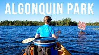 CLASSIC ALGONQUIN CANOE TRIP - DAY 1 - CANOE LAKE! (4K)