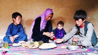 Daily Routine Village life in Afghanistan | Cooking Rice and Pea | Village Food Recipe