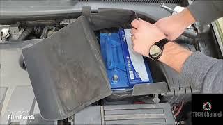 How to replace Battery on a  VW Passat / Golf