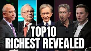 Top 10 Richest of 2024 | whos #1? #richest