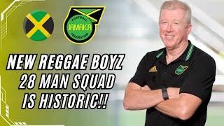 REGGAE BOYZ SQUAD HAS 15 UNCAPPED PLAYERS! #jamaicafootball