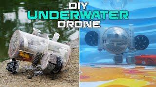 Making of RC Underwater Exploration Camera Drone for Lakes and Sea Exploration