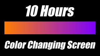 Color Changing Mood Led Lights - Orange Violet Purple Screen [10 Hours]