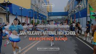 San Policarpo National High School Marching Band | CALBAYOG CITY GRAND DRUM CORPS COMPETITION 2024