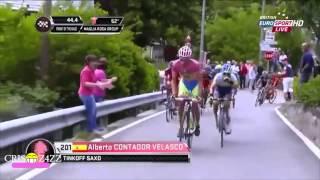 Alberto Contador's Attack best of Giro D'italia 2015