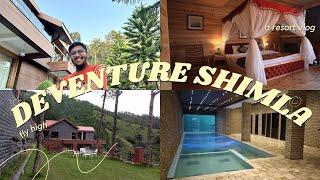 Deventure Shimla Hills Tikkar Kandaghat Resort Review Vlog and Tour | Super Deluxe Cottage Stay