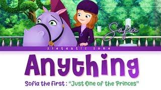 Anything - Color Coded Lyrics | Sofia the First "Just One of the Princes" | Zietastic Zone