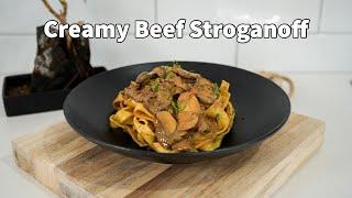 The Creamy Garlic Beef Stroganoff Recipe You Need