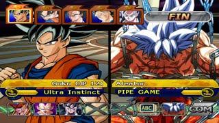 Goku All Ultra instinct SS1.SS2.SS3.SS4 VS Random (5vs5) DBZ BT3