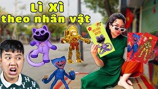 bqThanh Vlog Cuộc Thi Vẽ Lì Xì Theo Nhân Vật CATNAP, HUGGY WUGGY, SPEAKER MAN,...