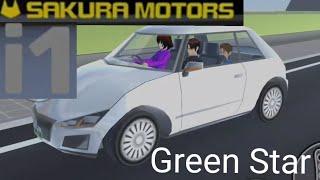 Sakura Motors I1 Green Star (2023) Commercial Sakura School Simulator