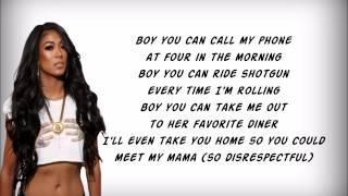 Trey Songz ft. Mila J - Disrespectful [HD/HQ] (Lyrics)