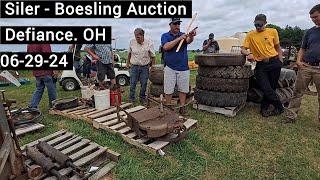 Results - Auctioneer Jason Whalen Selling off Pallets - I Buy JD No.1B Corn Sheller - Siler-Boesling