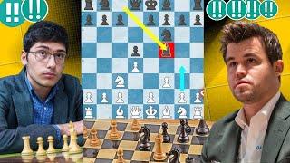 Sacrifice Queen Chess Game : 53 | Magnus Carlsen vs Alireza Firouzja | #chess #chesspuzzleseries