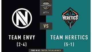 Team Envy vs Team Heretics | CWL Pro League 2019 | Division B | Week 4 | Day 4