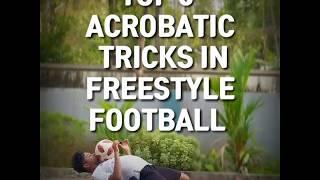 Top 5 Acrobatic tricks in freestyle football | Malayalam - Sjrfreestyle