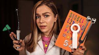 Fastest ASMR Everything Is Wrong 2 (Eye, Cranial Nerve, Ear Exam, Skin Exam, Scalp, Shady Doctor)