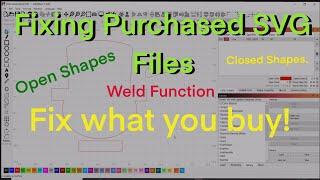 Fixing purchased SVG files in LightBurn