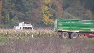 Mais dreschen mit Claas und Fendt vom LU Kerler *2013* [HD]