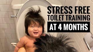 How I Toilet Trained My Baby at 4 Months (Stress-free, tears-free!)