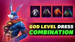 God Level Dress Combination | No Top Up Dress Combination | Free Fire Dress Combination