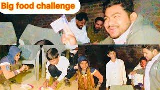 Big food challenge /funny /Hammad Ali vlogs