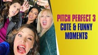 Anna Kendrick Gets Mad when Chrissie Fit Sings Don't You | Pitch Perfect 3 Cast Cute & Funny Moments