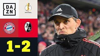 Erster Rückschlag unter Tuchel - Bayern raus: Bayern München - SC Freiburg 1:2 | DFB-Pokal | DAZN