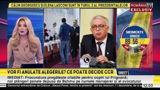 Doi candidaţi au cerut CCR să anuleze rezultatul primului tur al alegerilor prezidenţiale 2024