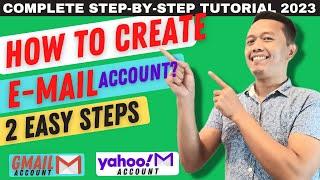 Paano Gumawa ng Email Address Account Ngayon 2023 | Create Gmail and Yahoomail Account (EASY)