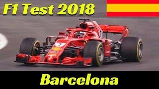 Formula 1 Pre-Season Test 2018 in Spain (Montmelò) - Day 1 Highlights, Sparks & Action