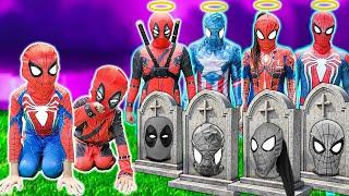 What If 5 SPIDER-MAN & JOKER in 1 HOUSE ??KID SPIDER MAN Become NEW HERO &  Revenge JOKER + MORE