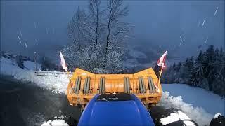 Snowplowing Zillertal!#Winter #Snow #Alps #Schneeräumung  #viralvideos @erdbewegungen-daum​