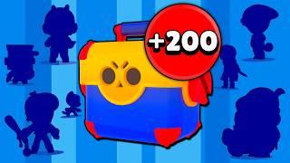 ABRÍ MAS DE 200 MEGACAJAS EN UNA CUENTA DE NIVEL CERO - Brawl Stars