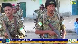 Jubbaland security forces conduct Security operations in Kismayo neighborhoods